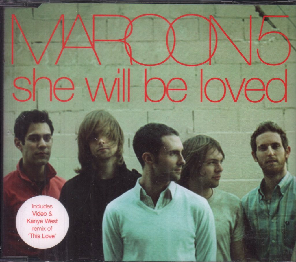 Maroon 5 - She Will Be Loved - Cd