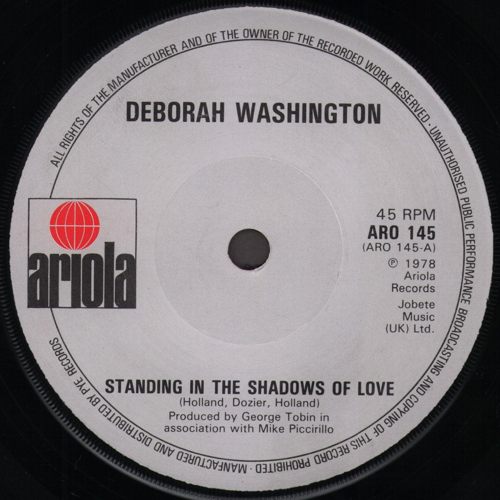 Deborah Washington - Standing In The Shadows Of Love - 7 Inch