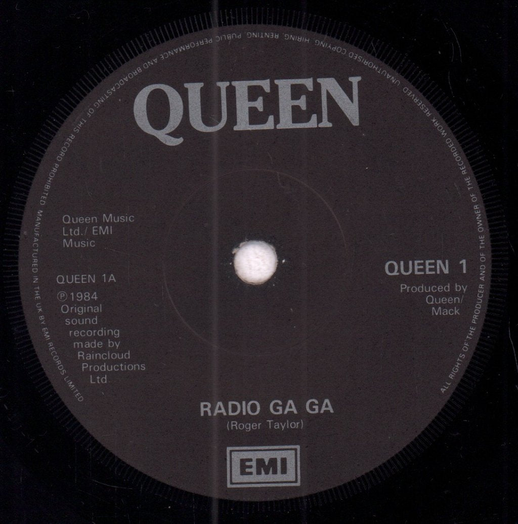 Queen - Radio Ga Ga - 7 Inch