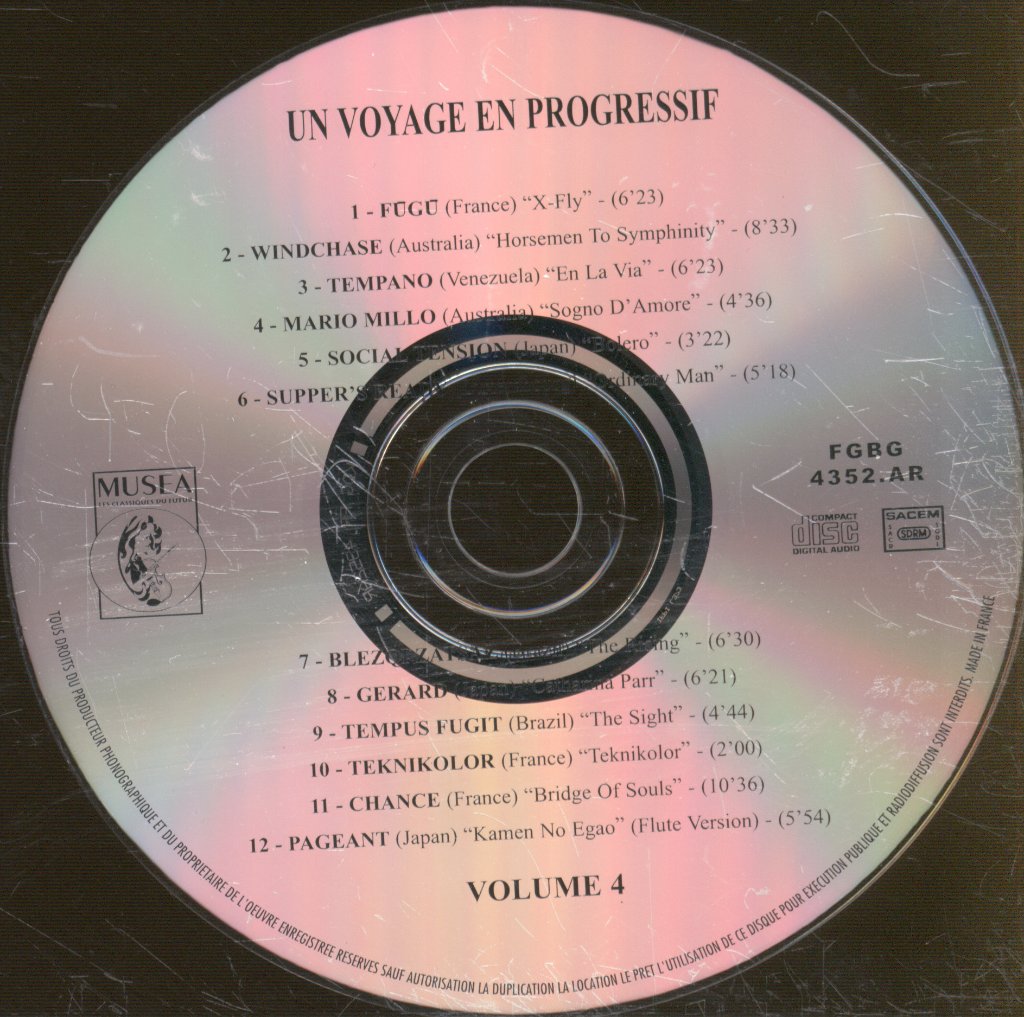 Various Artists - Un Voyage En Progressif Nouveautes Musea 2000 - Volume 4 - Cd