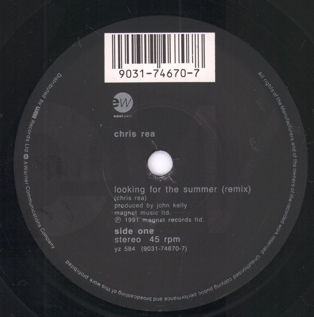 Chris Rea - Looking For The Summer - 7 Inch