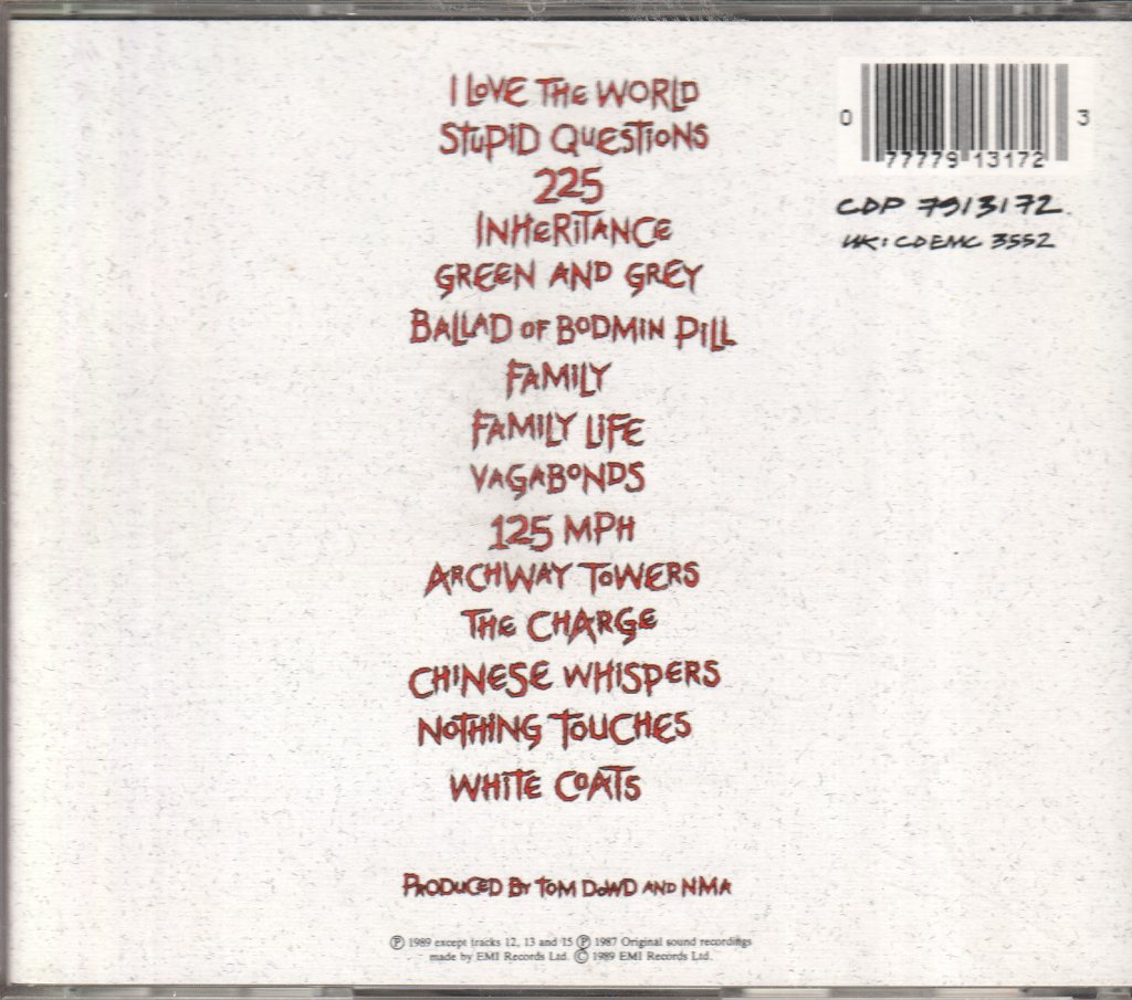 New Model Army - Thunder And Consolation - Cd