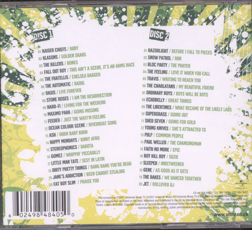 Various Artists - Play It Loud - Double Cd