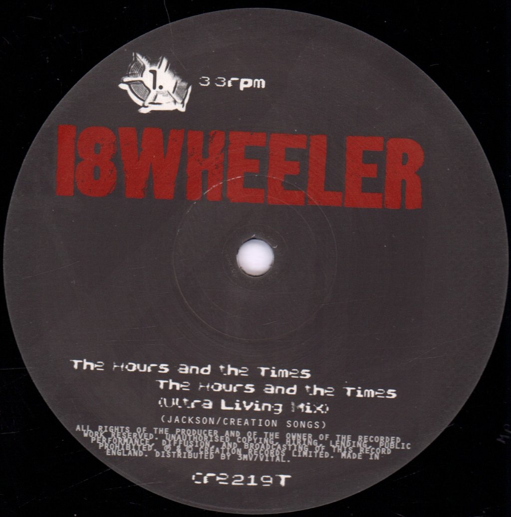 18Wheeler - Hours And The Times - 12 Inch