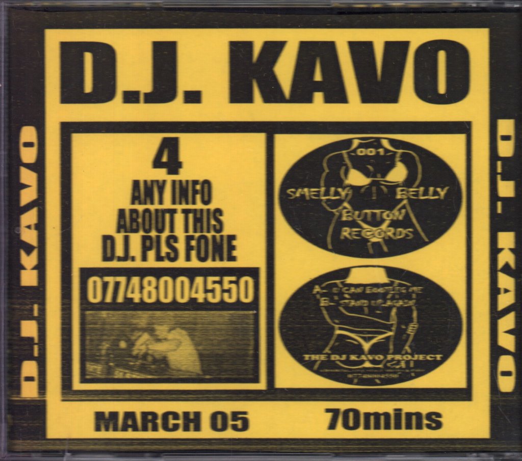 d.j. kavo - smelly belly button records party - Cdr