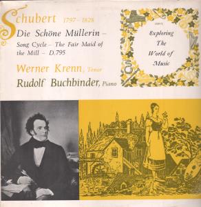 Werner Krenn / Rudolf Buchbinder - Schubert - Die Schone Mullerin - Song Cycle - Lp
