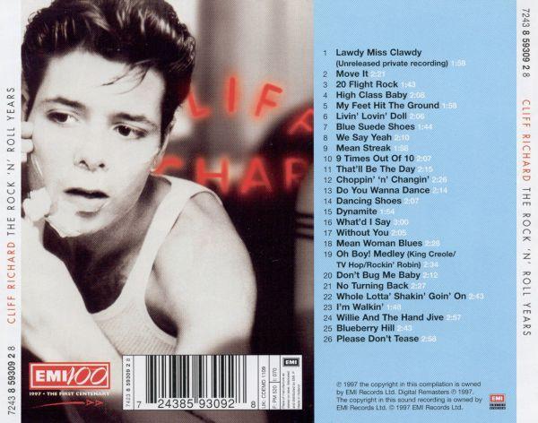 Cliff Richard - Rock 'N' Roll Years - Cd