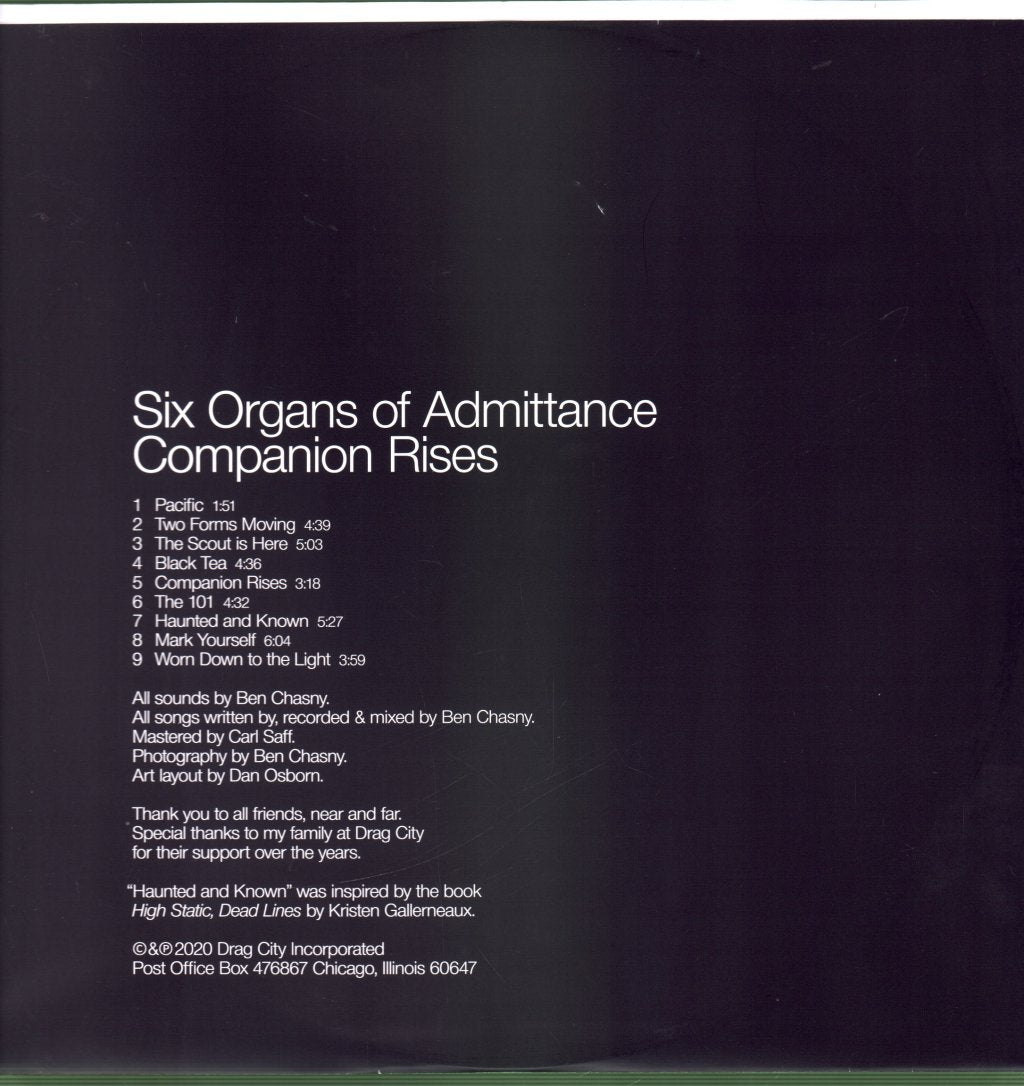 Six Organs Of Admittance - Companion Rises - Lp