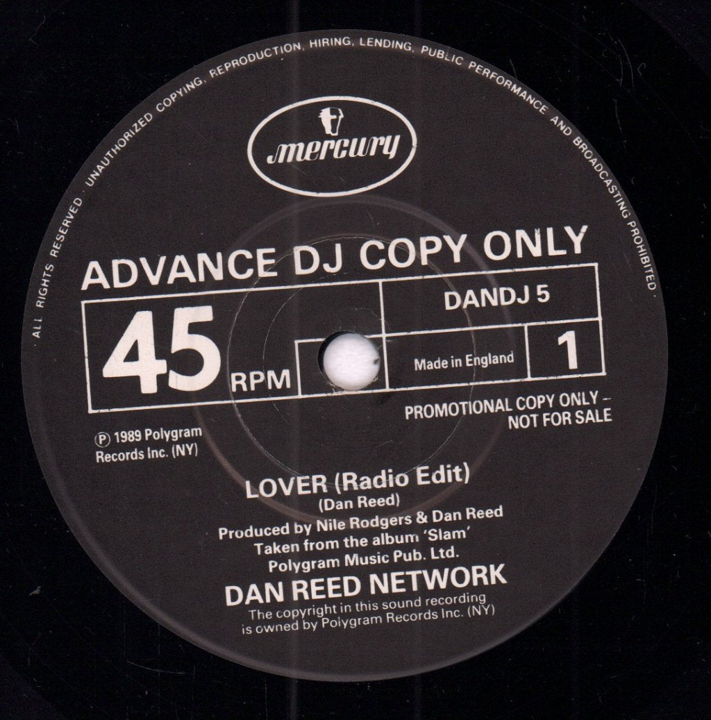 Dan Reed Network - Lover - 7 Inch