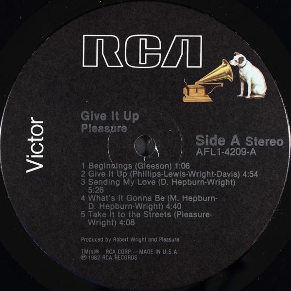 Pleasure - Give It Up - Lp