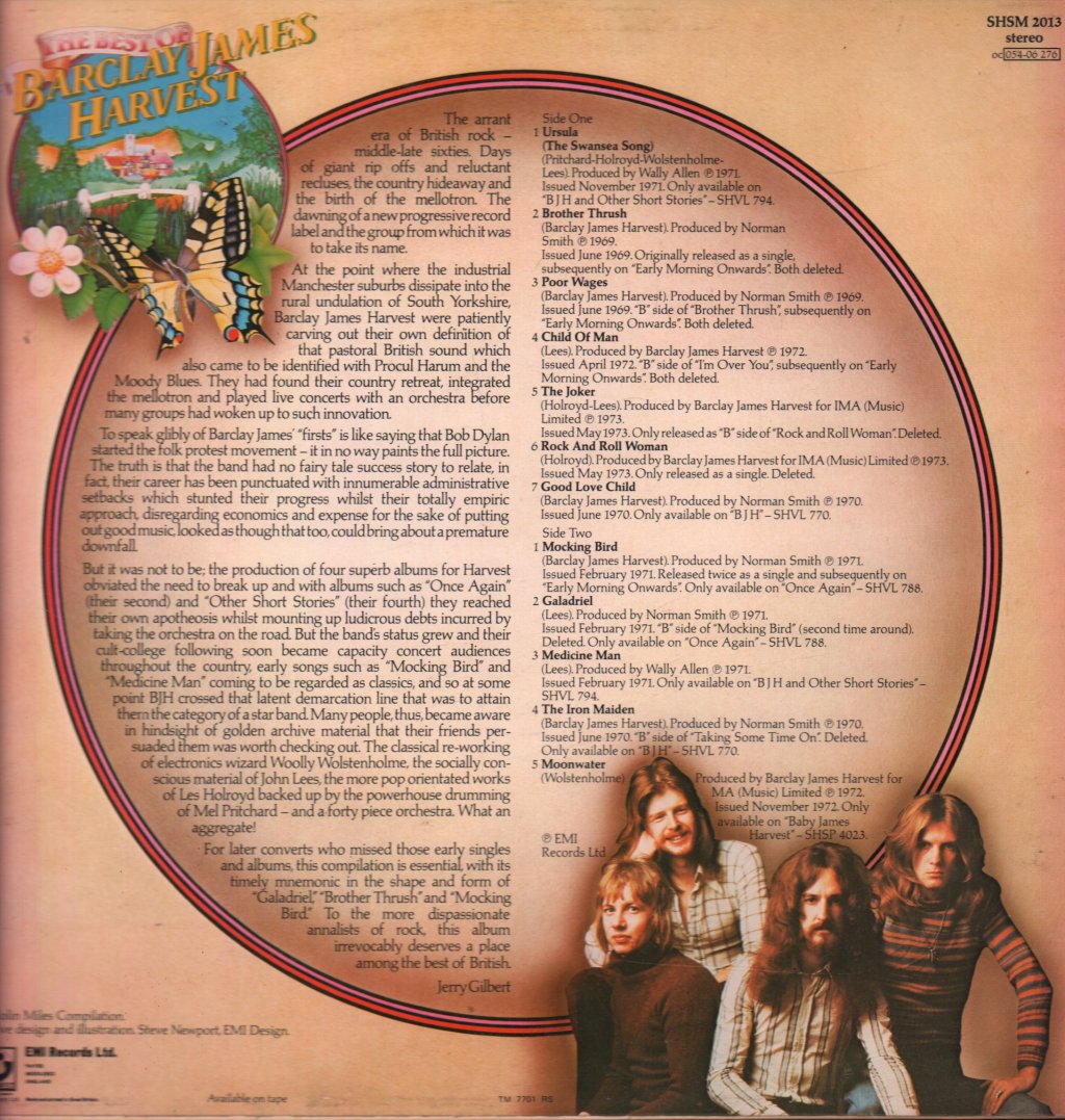 Barclay James Harvest - Best Of - Lp