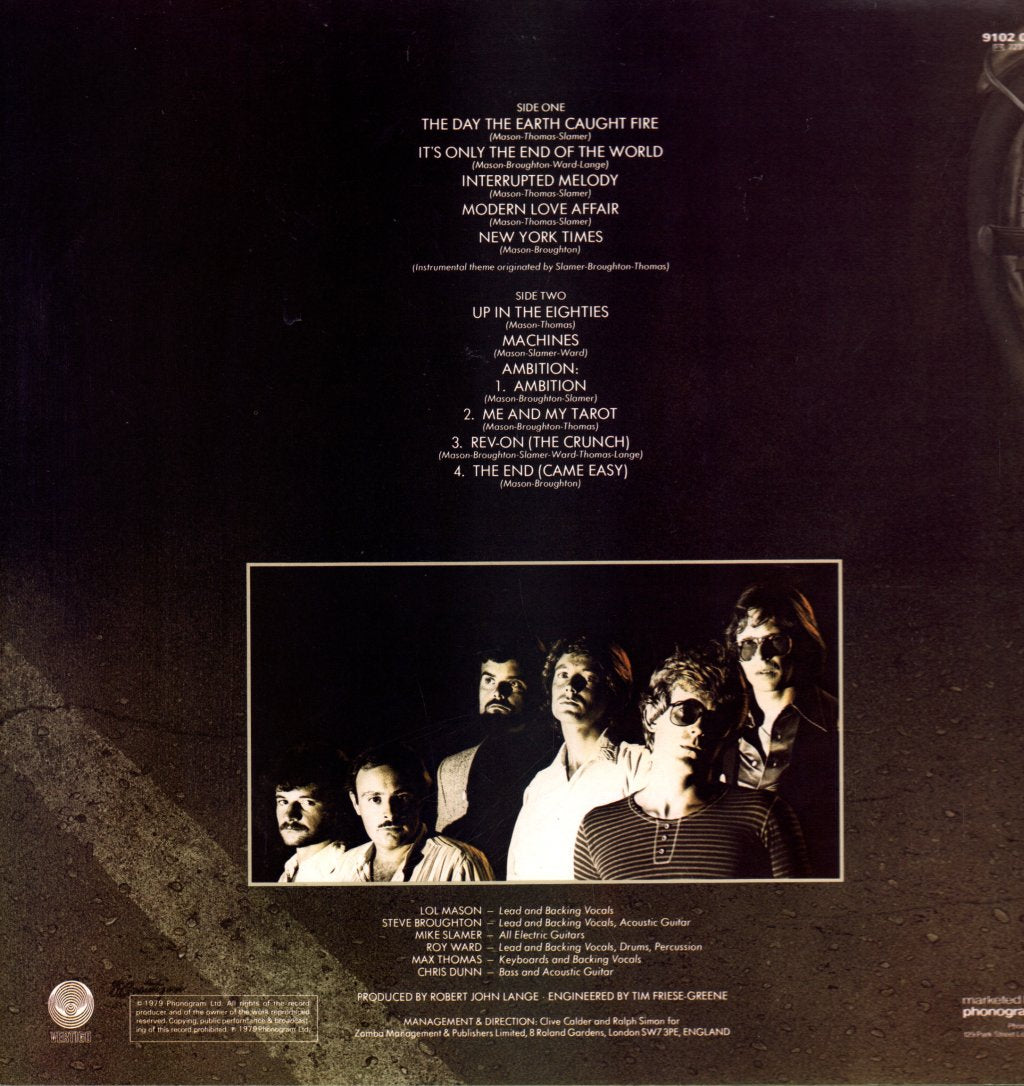 City Boy - Day The Earth Caught Fire - Lp