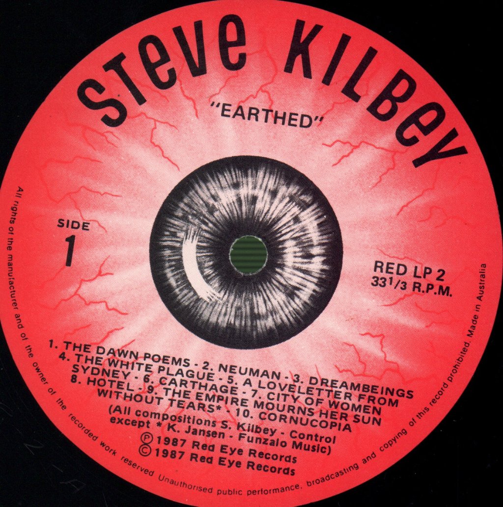 Steve Kilbey - Earthed - Lp