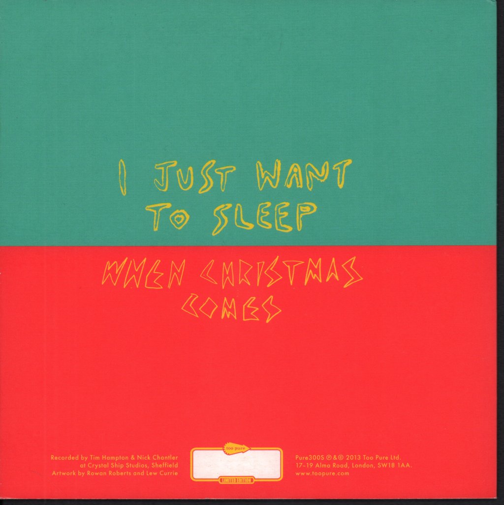 Seize The Chair/Best Friends - I Just Want To Sleep/When Christmas Comes - 7 Inch