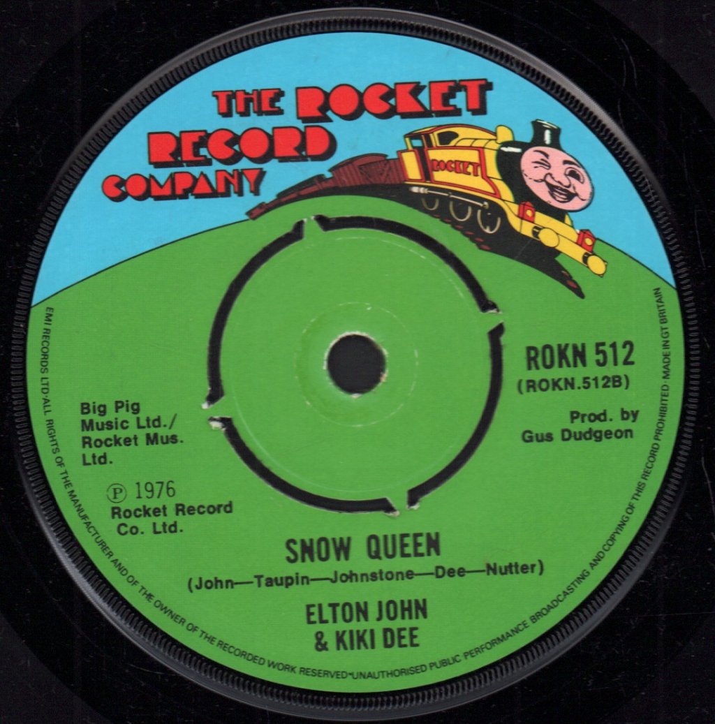 Elton John And Kiki Dee - Don't Go Breaking My Heart - 7 Inch