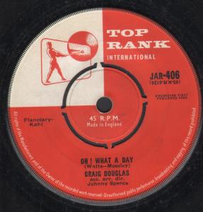 Craig Douglas - Oh What A Day - 7 Inch