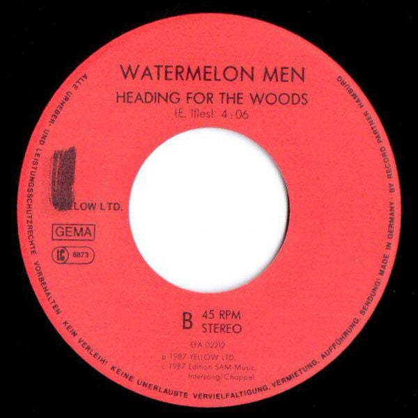Watermelon Men - True Confession Of Love - 7 Inch