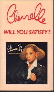 Cherrelle - Will You Satisfy - Shop Display