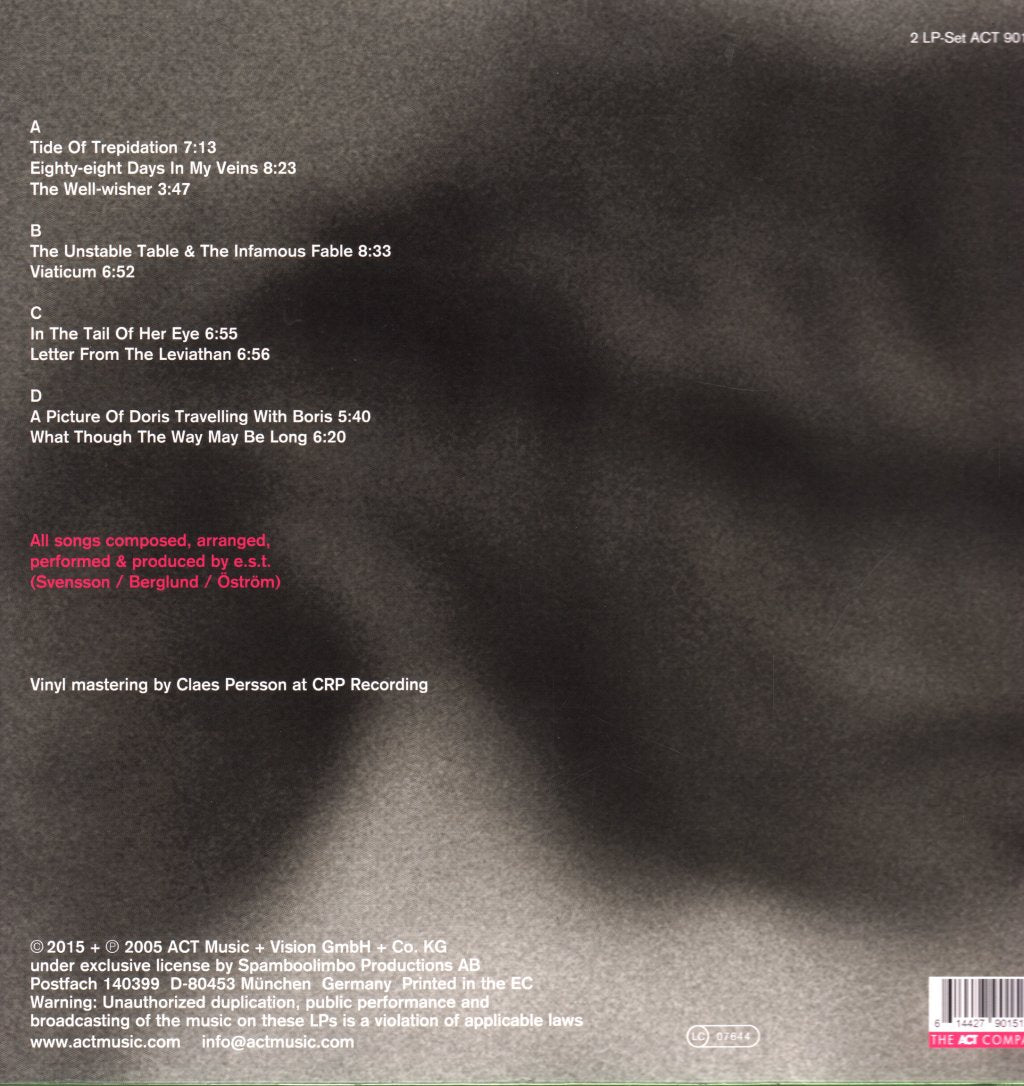 E.S.T. - Viaticum - Double Lp