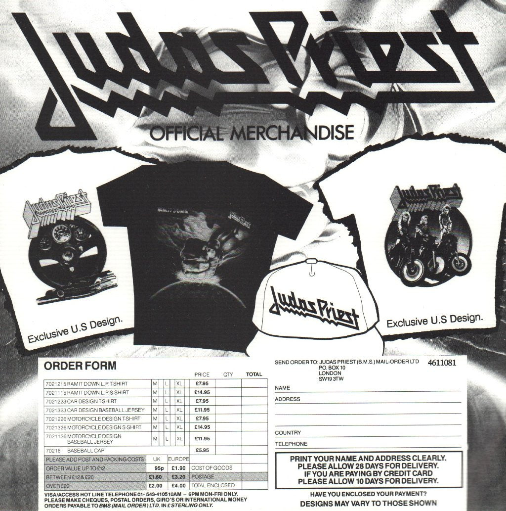 Judas Priest - Ram It Down - Lp