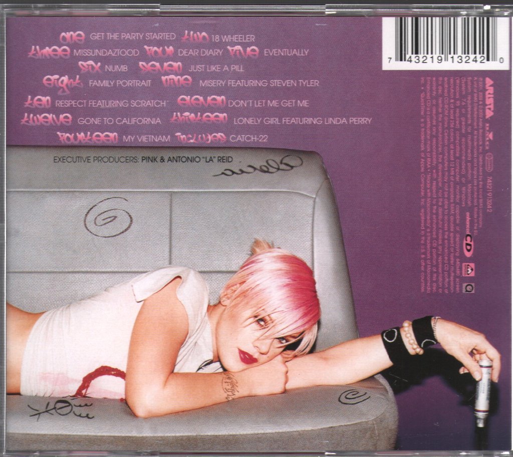P!nk - M!ssundaztood - Cd