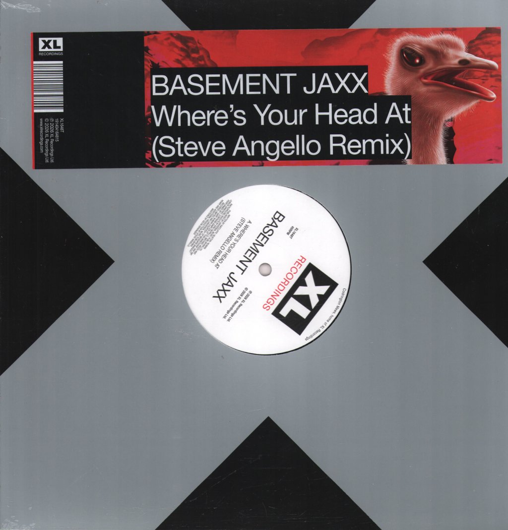 Basement Jaxx - Where's Your Head At (Steve Angello Remix) - 12 Inch