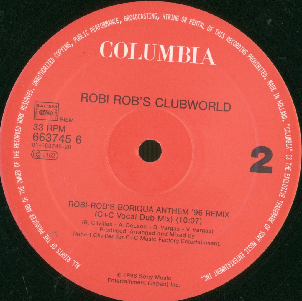 Robi Rob's Clubworld - Shake That Body - Triple 12 Inch