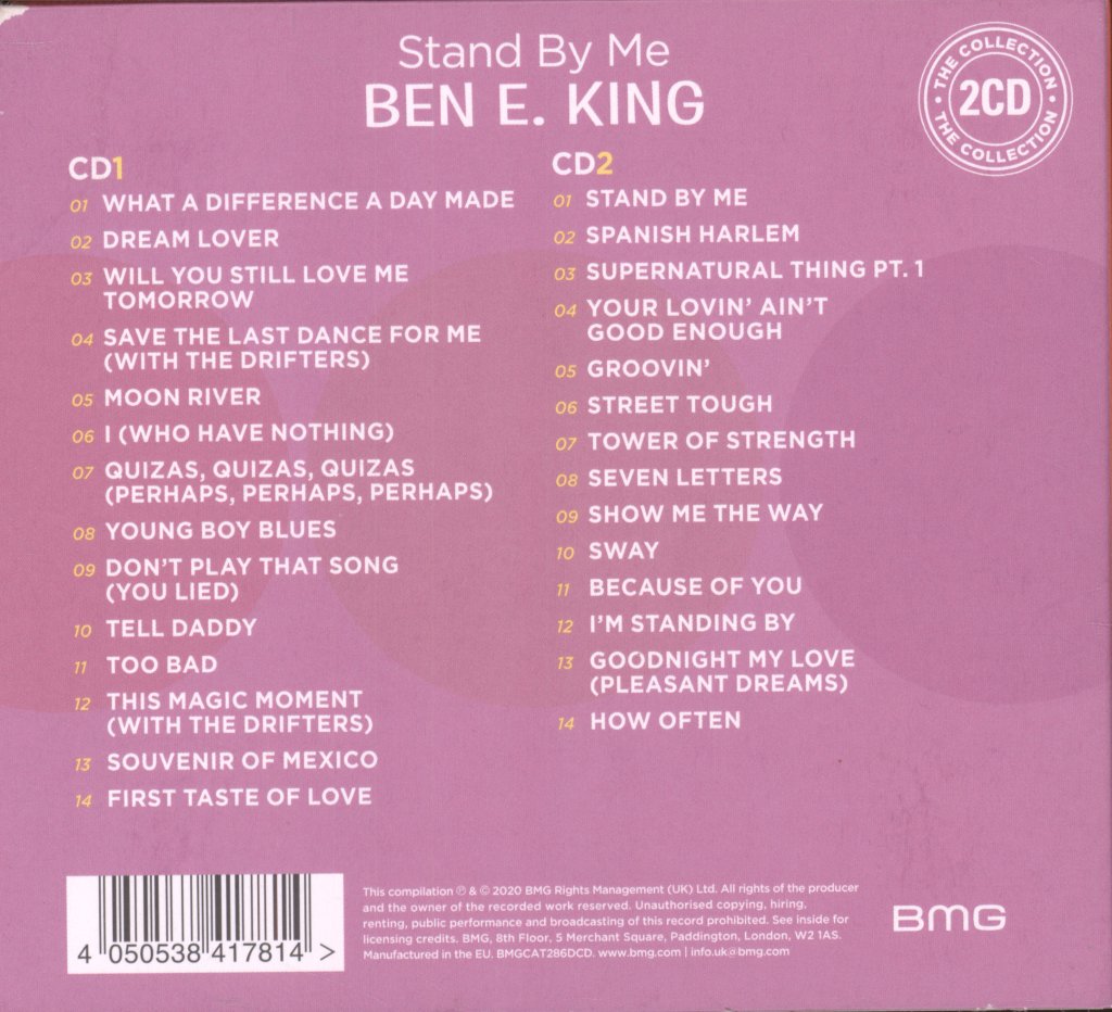 Ben E. King - Stand By Me - The Collection - Double Cd