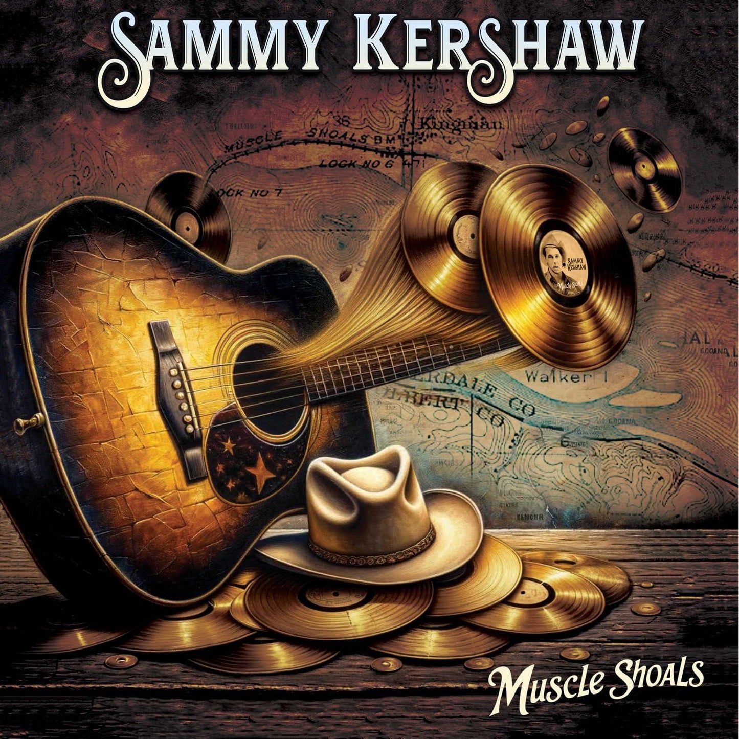 Sammy Kershaw - Muscle Shoals - Cd