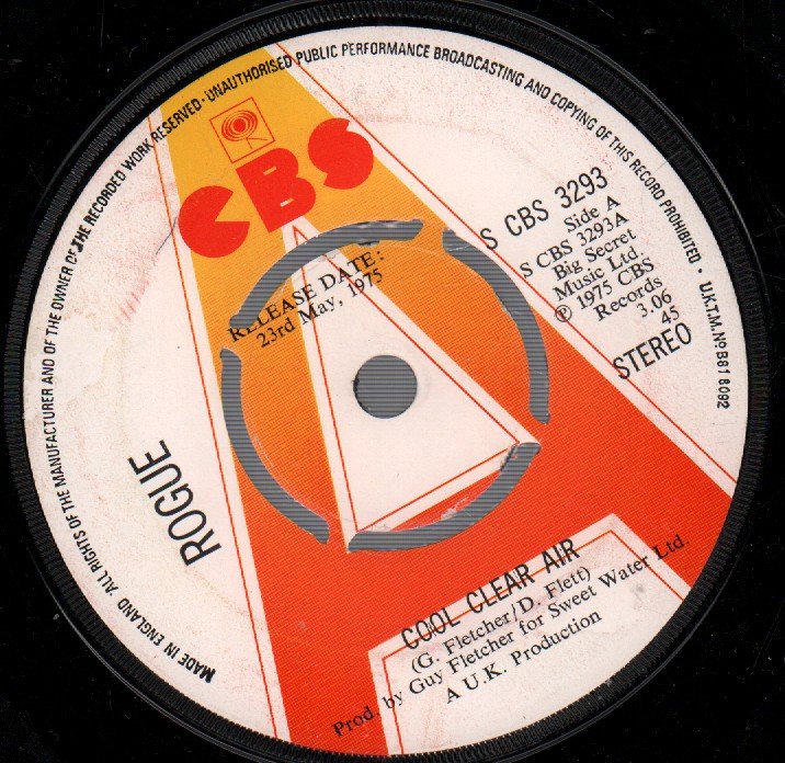 Rogue - Cool Clear Air - 7 Inch