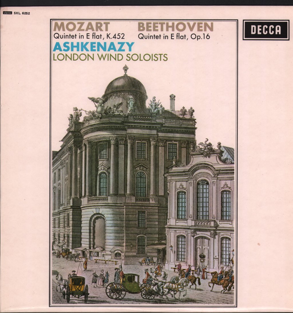 Vladimir Ashkenazy - Mozart / Beethoven Quintet In E Flat - Lp