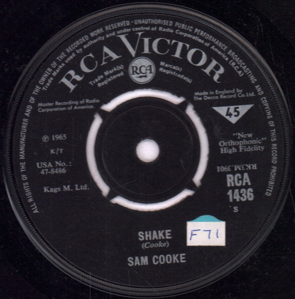 Sam Cooke - Shake - 7 Inch