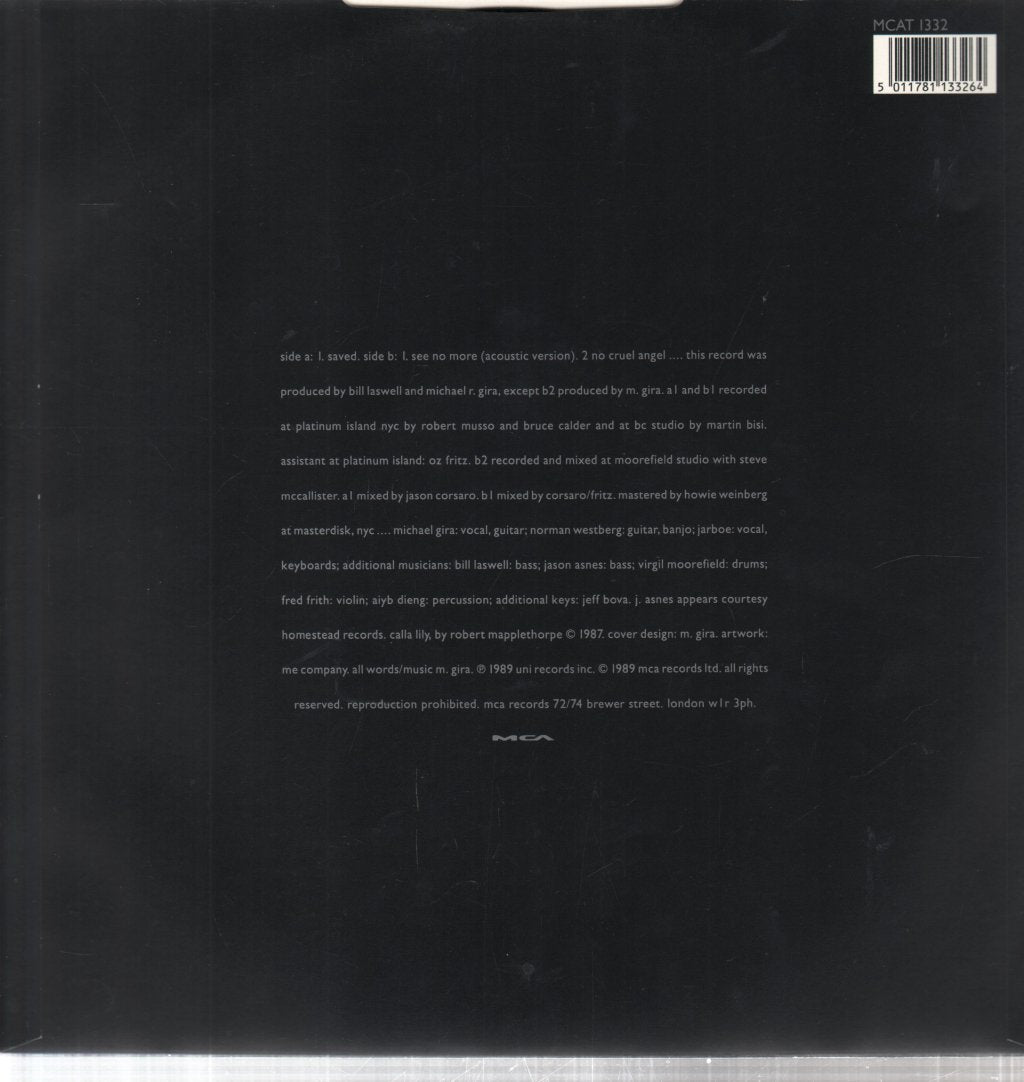 Swans - Saved - 12 Inch