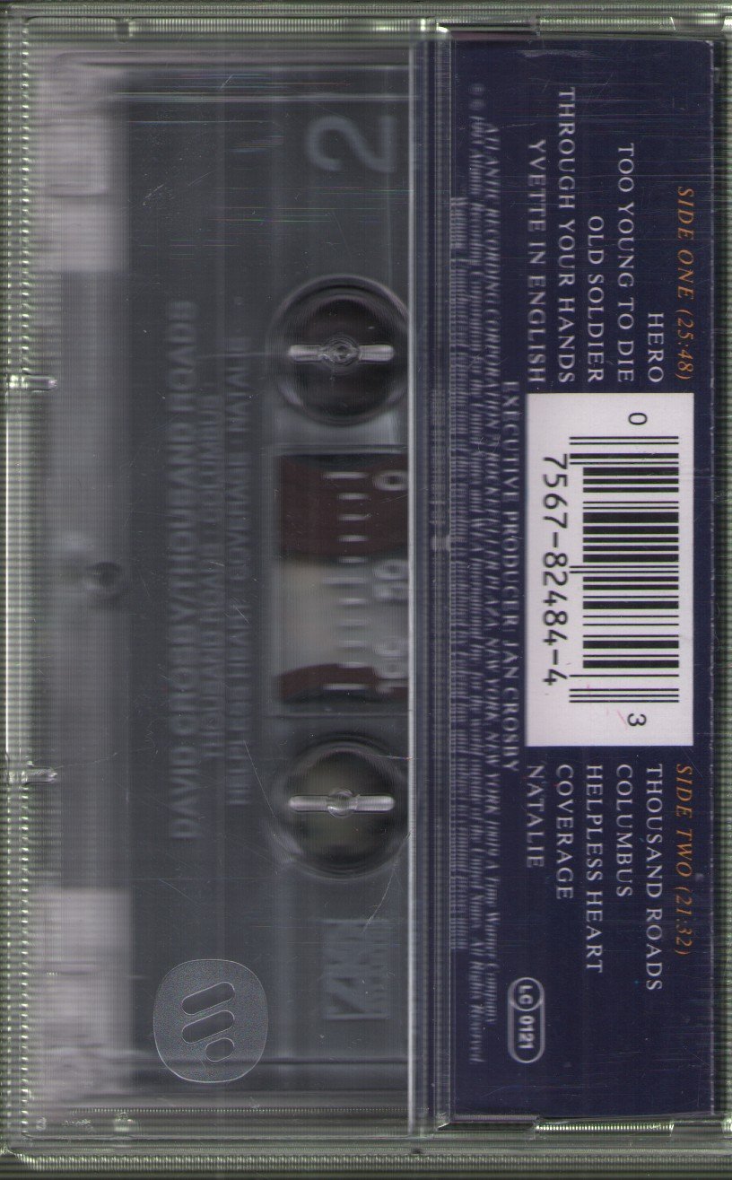 David Crosby - Thousand Roads - Cassette