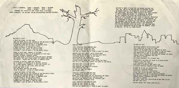 Exit Stance - Crime Against Humanity - 7 Inch