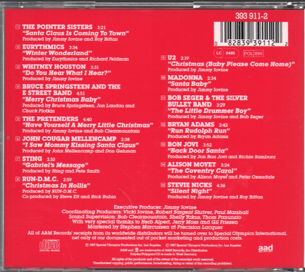 Various Artists - A Very Special Christmas - Cd