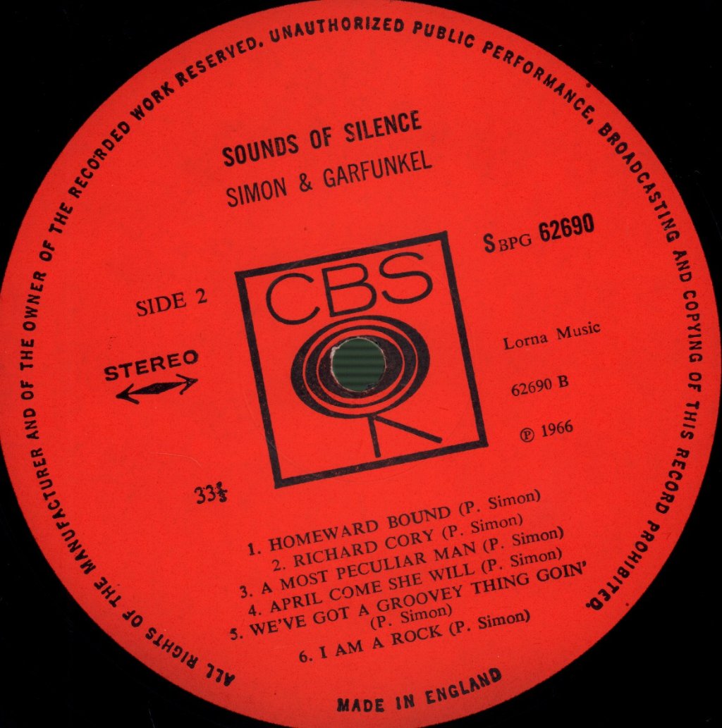 Simon And Garfunkel - Sounds Of Silence - Lp
