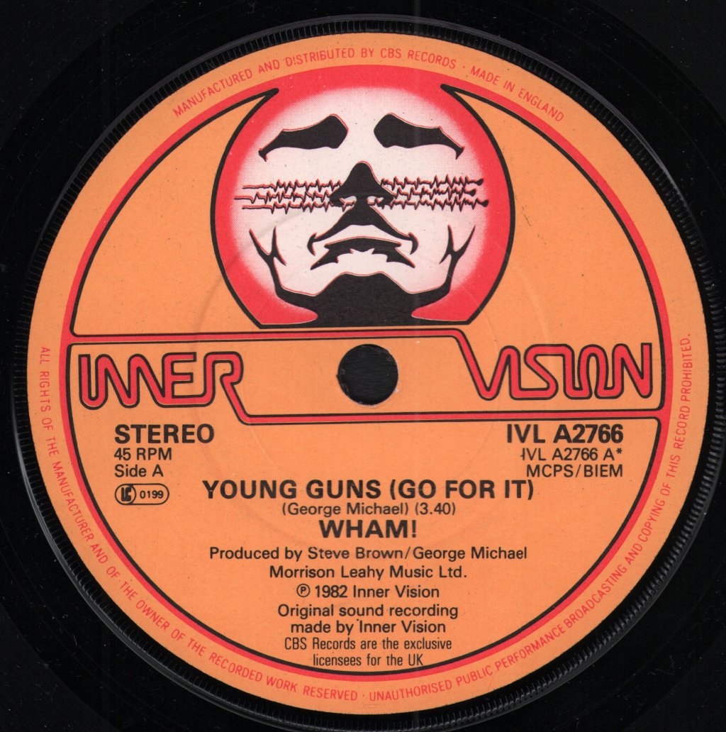 Wham - Young Guns - 7 Inch