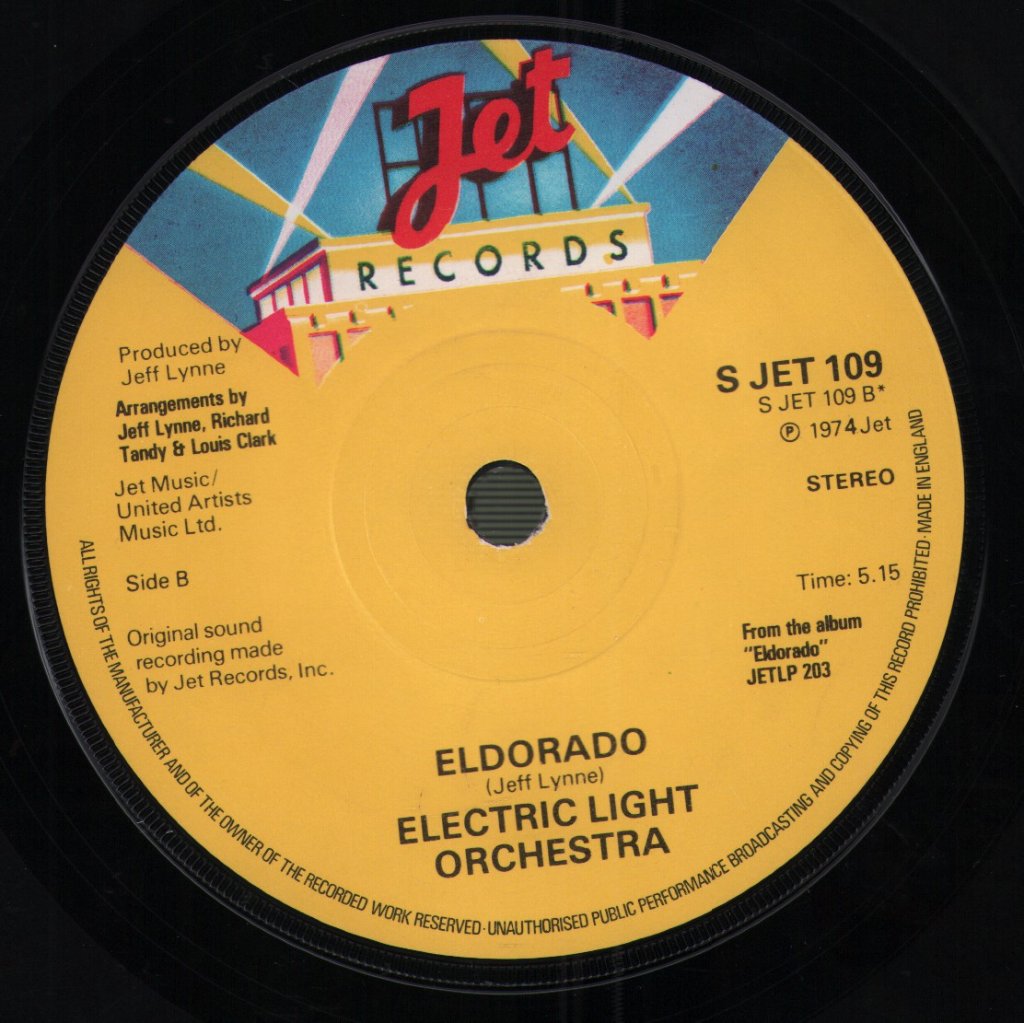 Electric Light Orchestra - Wild West Hero - 7 Inch