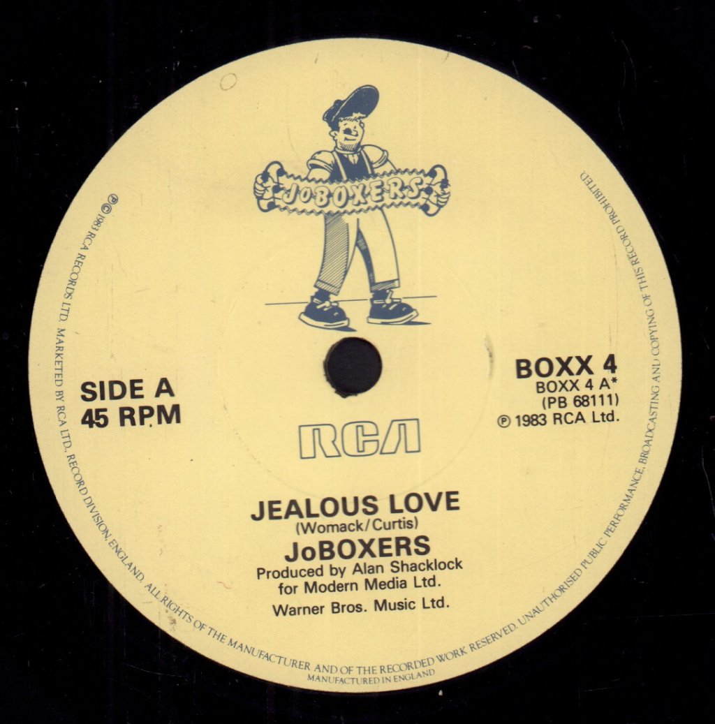 Joboxers - Jealous Love - 7 Inch