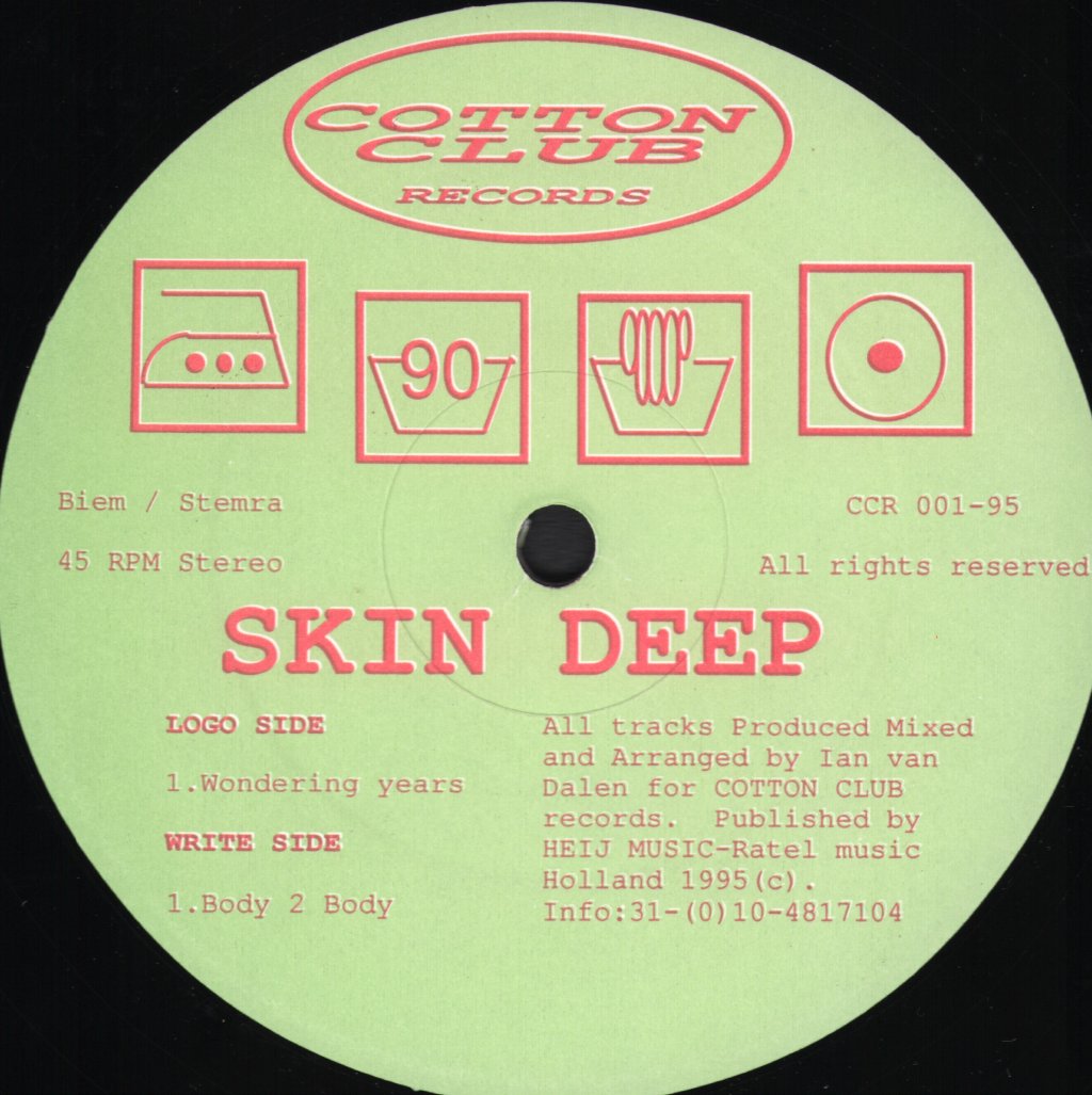 Skin Deep (Dance) - Wondering Years - 12 Inch