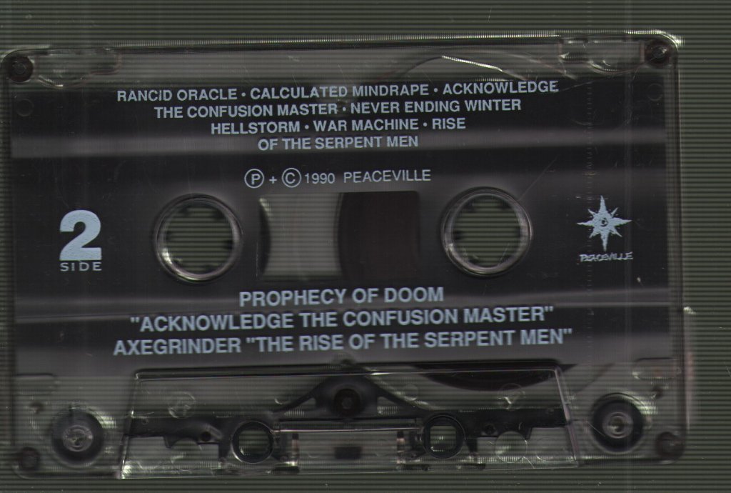 Prophecy Of Doom - Acknowledge The Confusion Master - Cassette
