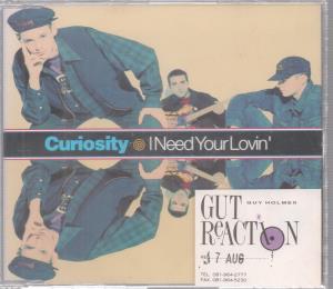 Curiosity - I Need Your Lovin' - Cd