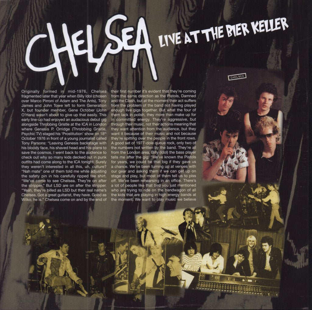 Chelsea - Live At The Bier Keller, Blackpool - Lp