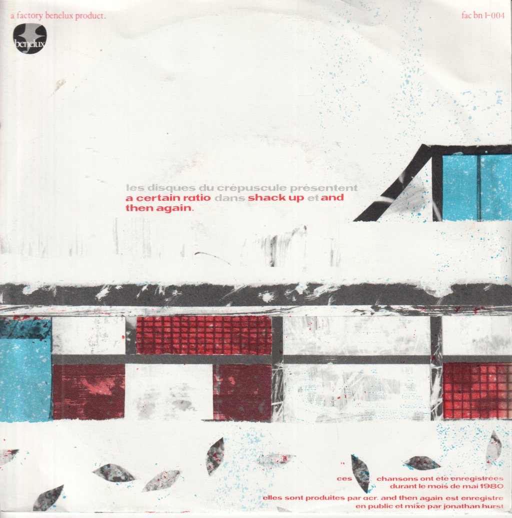 A Certain Ratio - Shack Up - 7 Inch