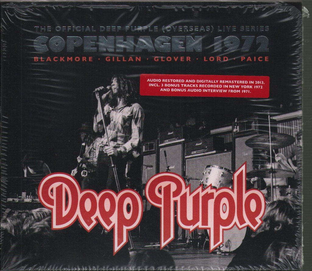 Deep Purple - Copenhagen 1972 - Double Cd