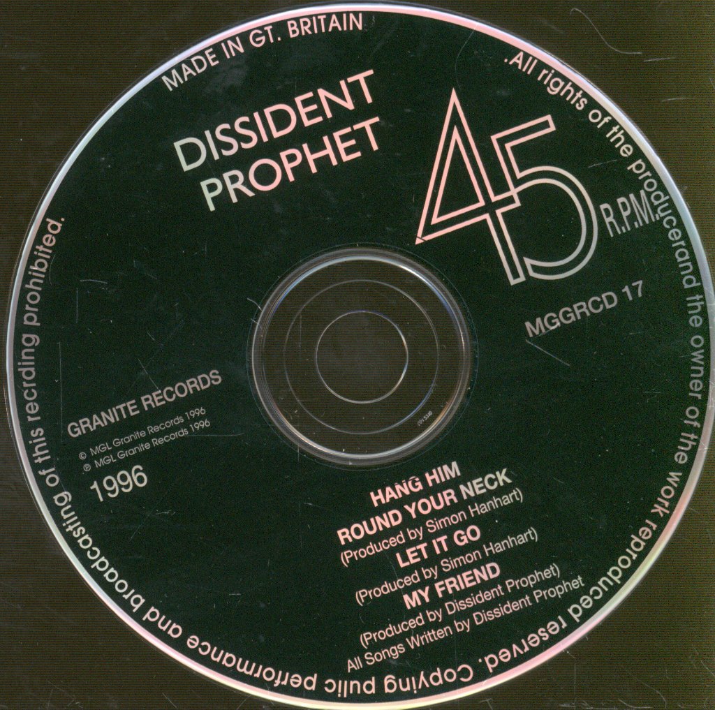 Dissident Prophet - Hang Him Round Your Neck - Cd