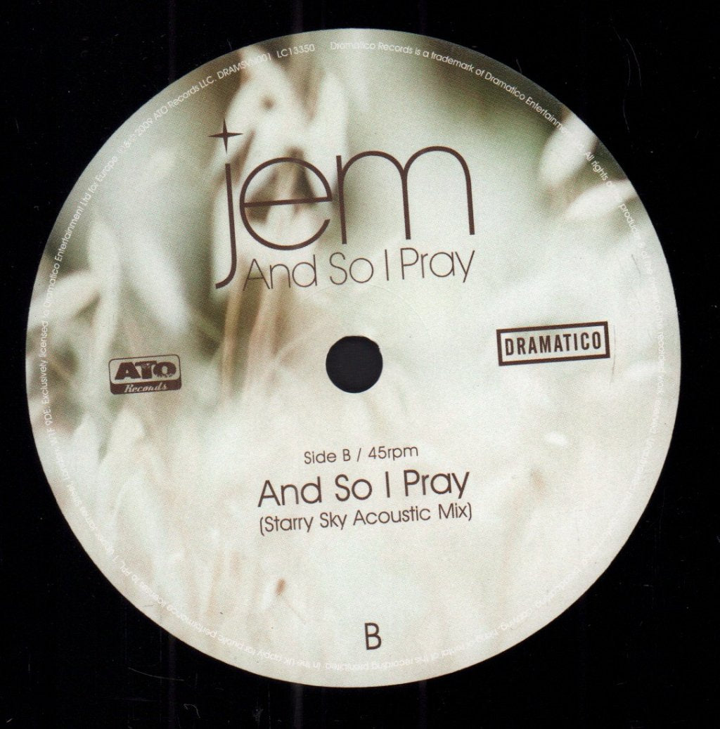 Jem - And So I Pray - 7 Inch