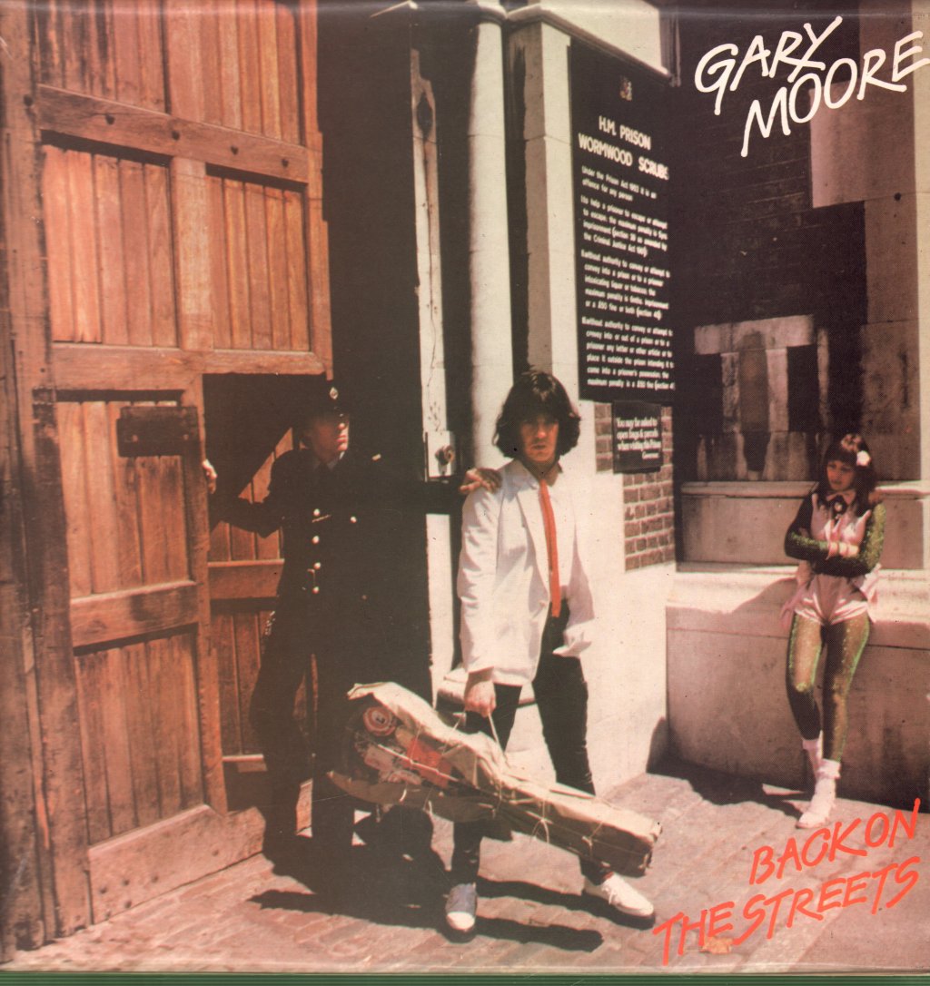 Gary Moore - Back On The Streets - Lp