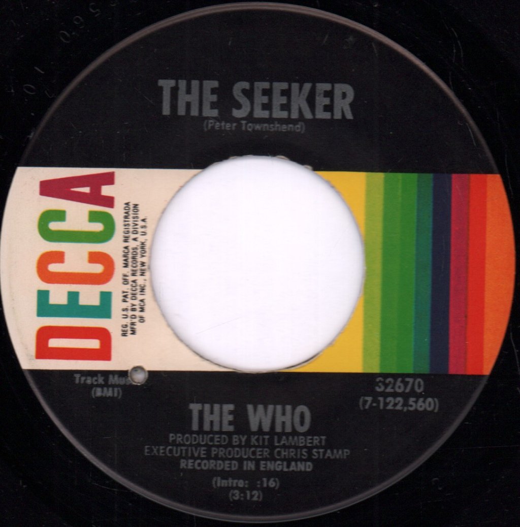 Who - Seeker - 7 Inch